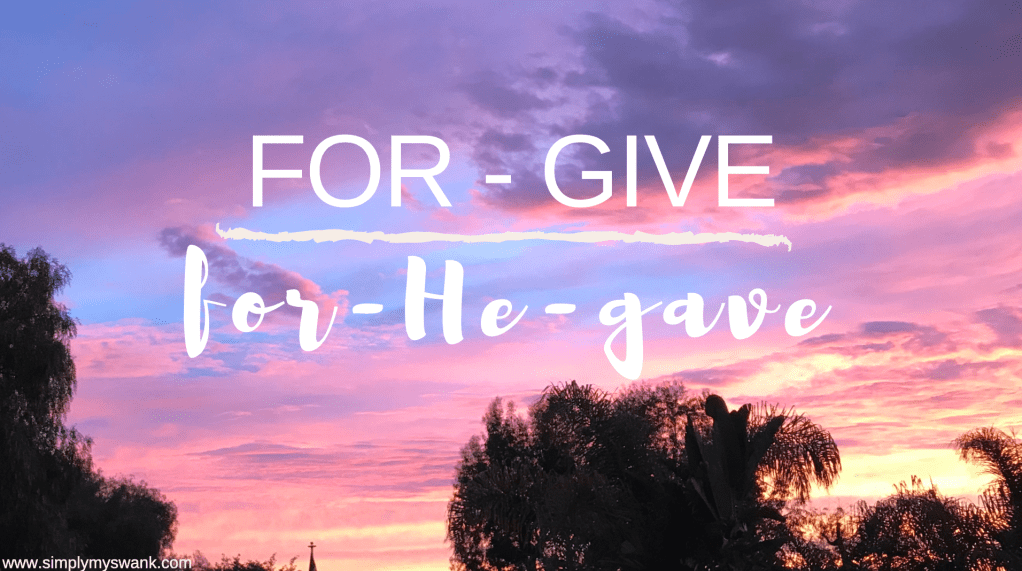 For-Give / For-He-Gave