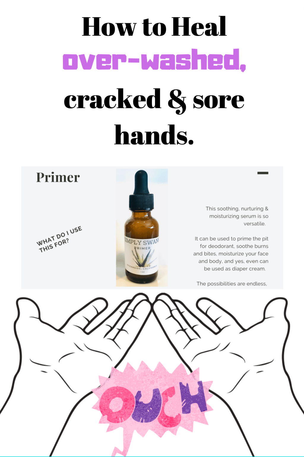 Washing Hands – Raw and Sore&nbsp;Solution