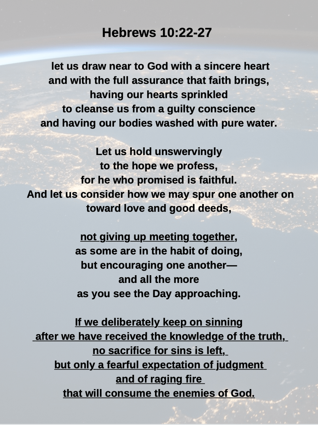 A Present Day Parable to Heal The&nbsp;World