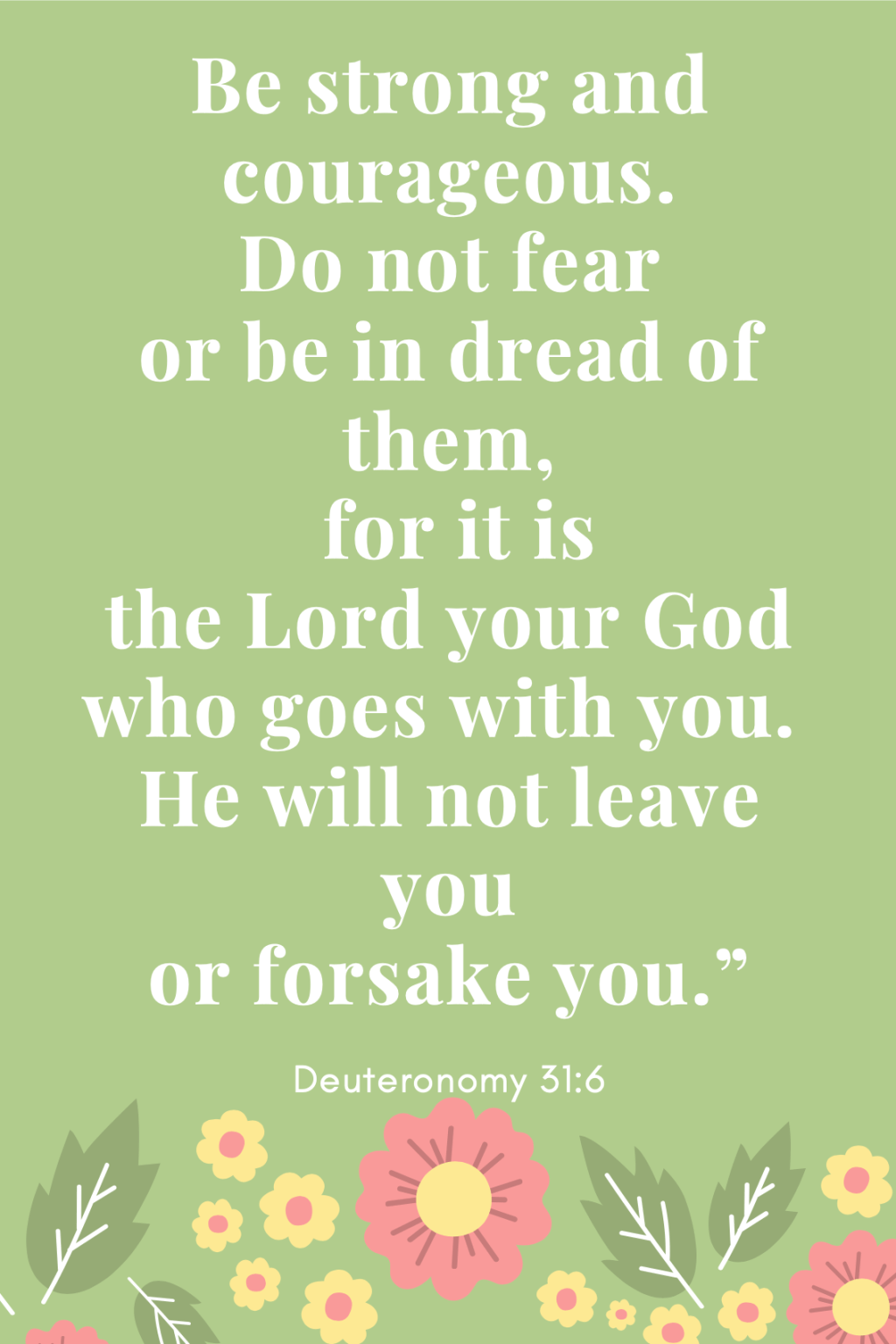 Don’t Fear, Pray.