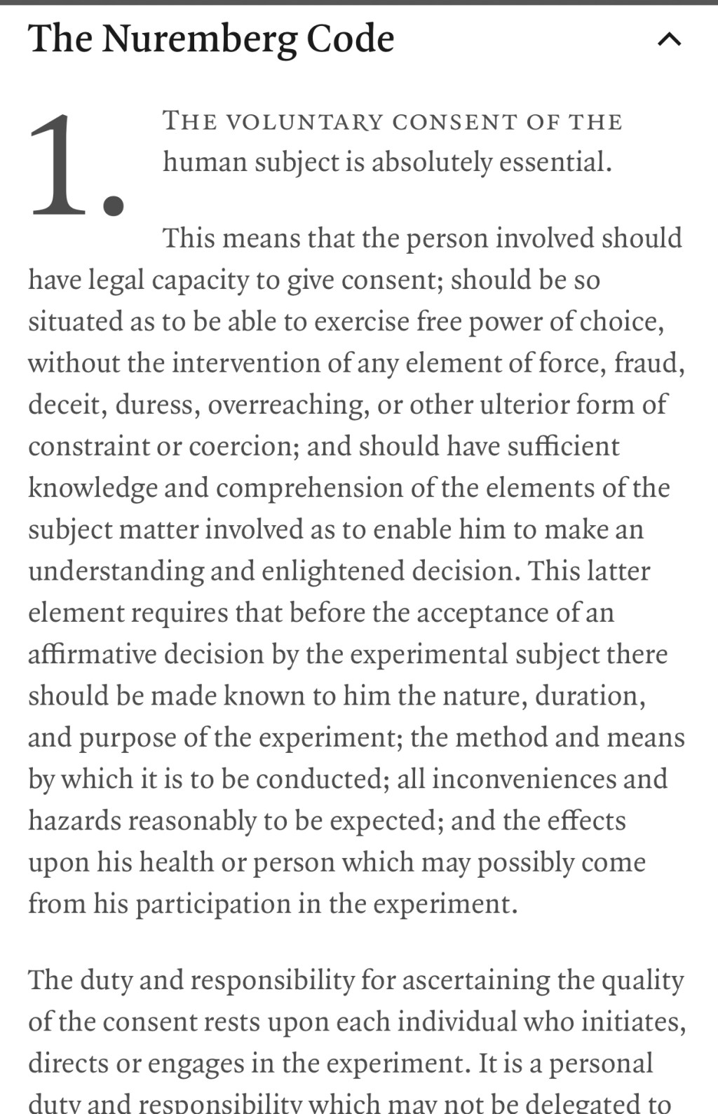 Do You Know This Crucial Piece of American History?!  The Nuremberg&nbsp;Code