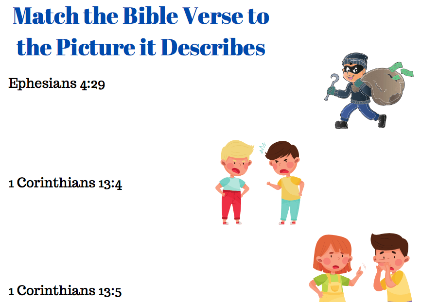 Being a Great Christian Kid – Verses to Learn and Remember – Free Homeschool&nbsp;Worksheets