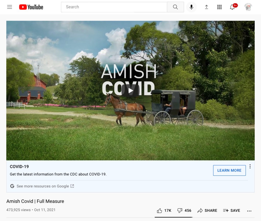 Amish Paradise.  Let me tell you about my&nbsp;Jesus