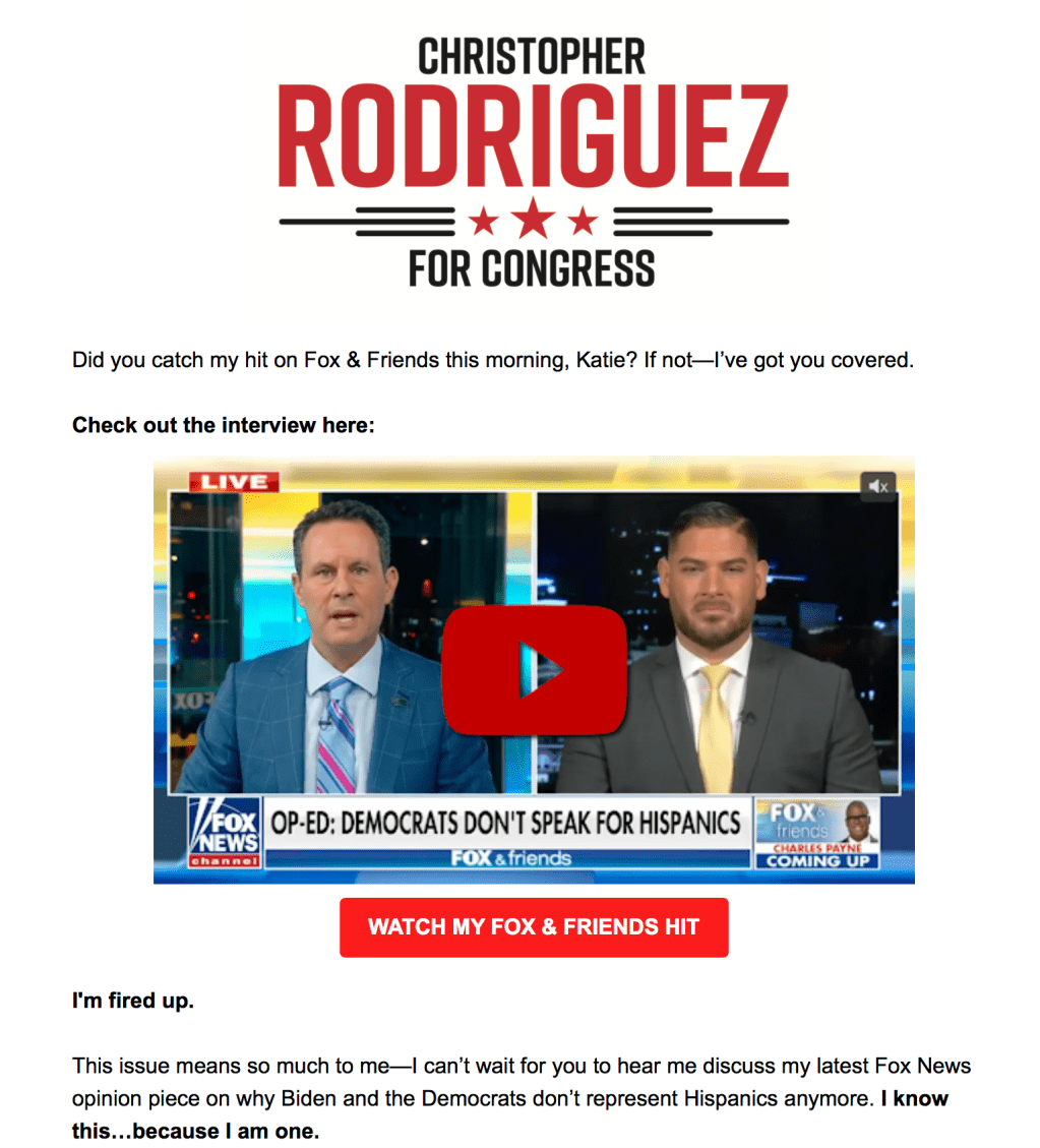 Christopher Rodriguez for&nbsp;Congress.