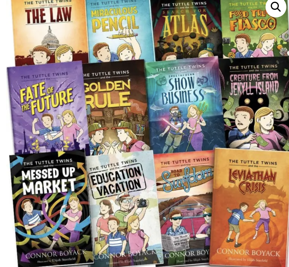 Tuttle Twins! A new MUST READ for Parents and Children. Raising&nbsp;Patriots!