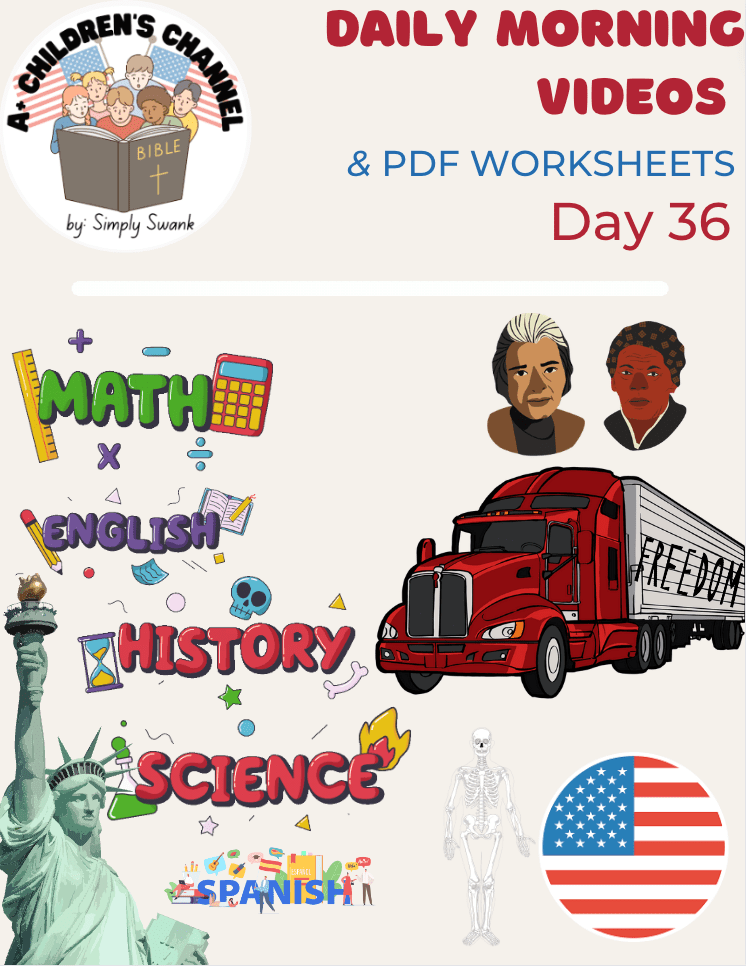 Day 36 HomeSchool Morning Videos – Grades 2 &&nbsp;3