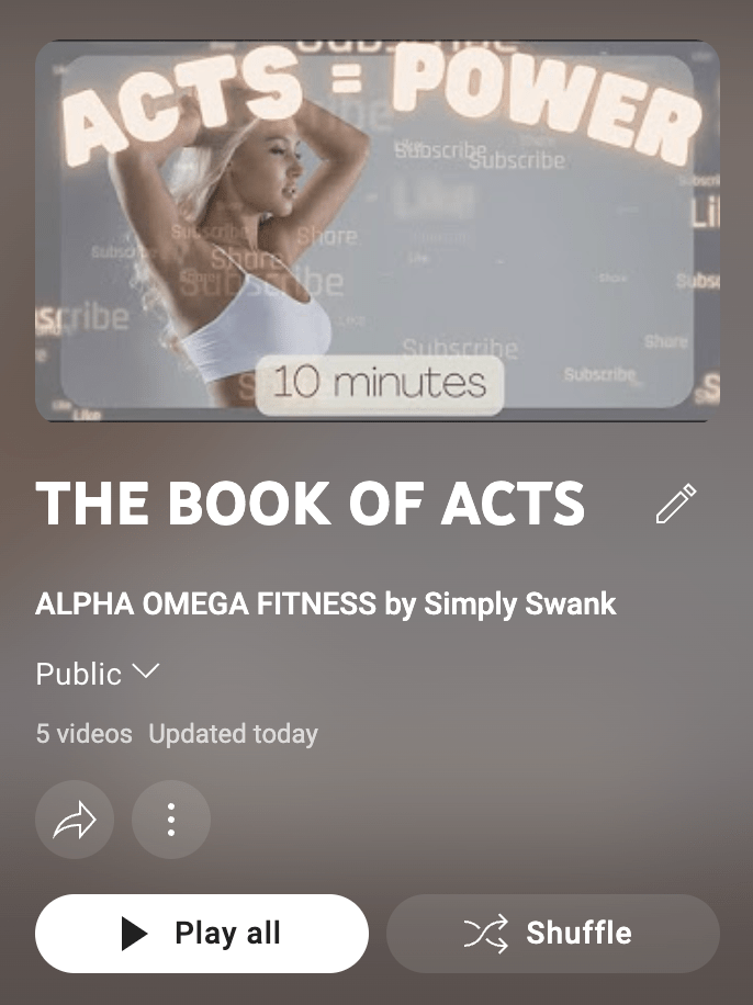 The Book Of Acts – AOF – Every Morning & Every&nbsp;Night