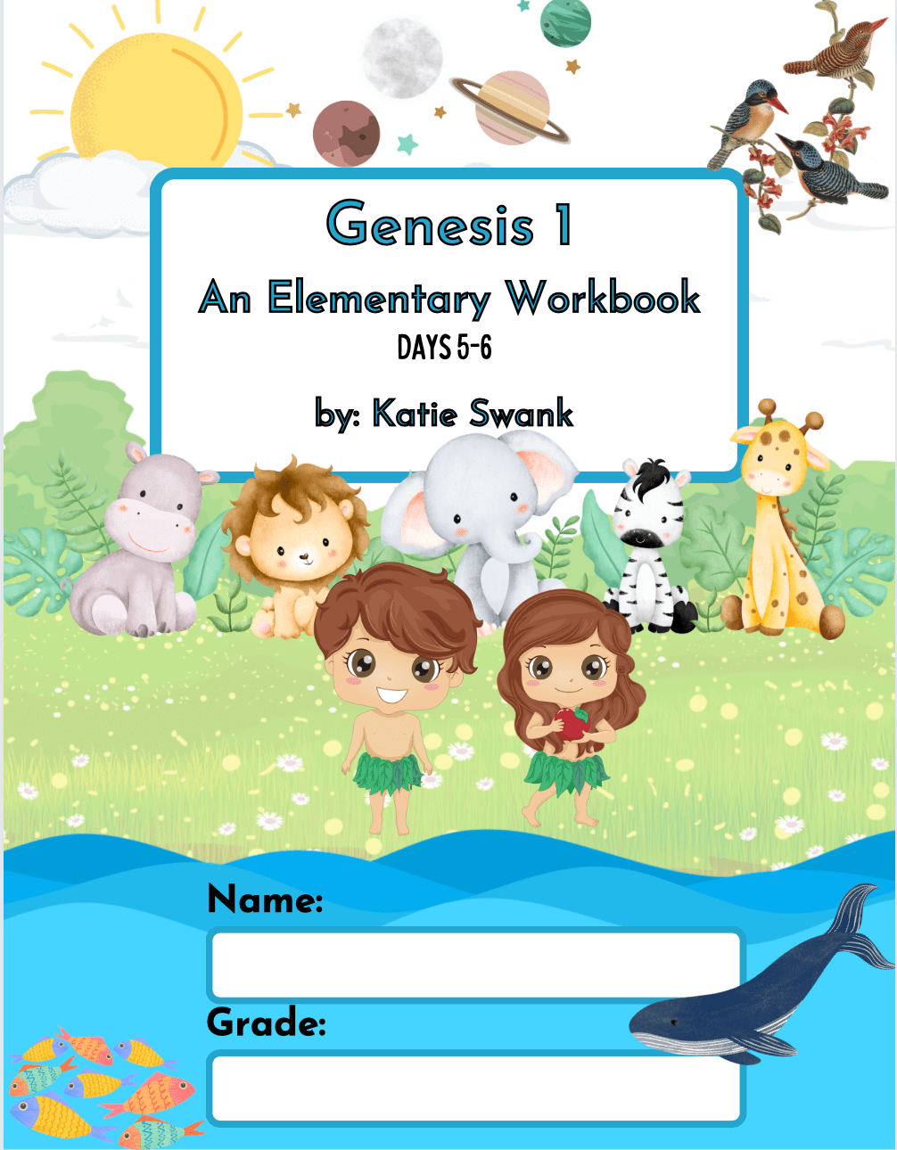Genesis Workbook Christian Elementary Education | Creation Days&nbsp;5-6