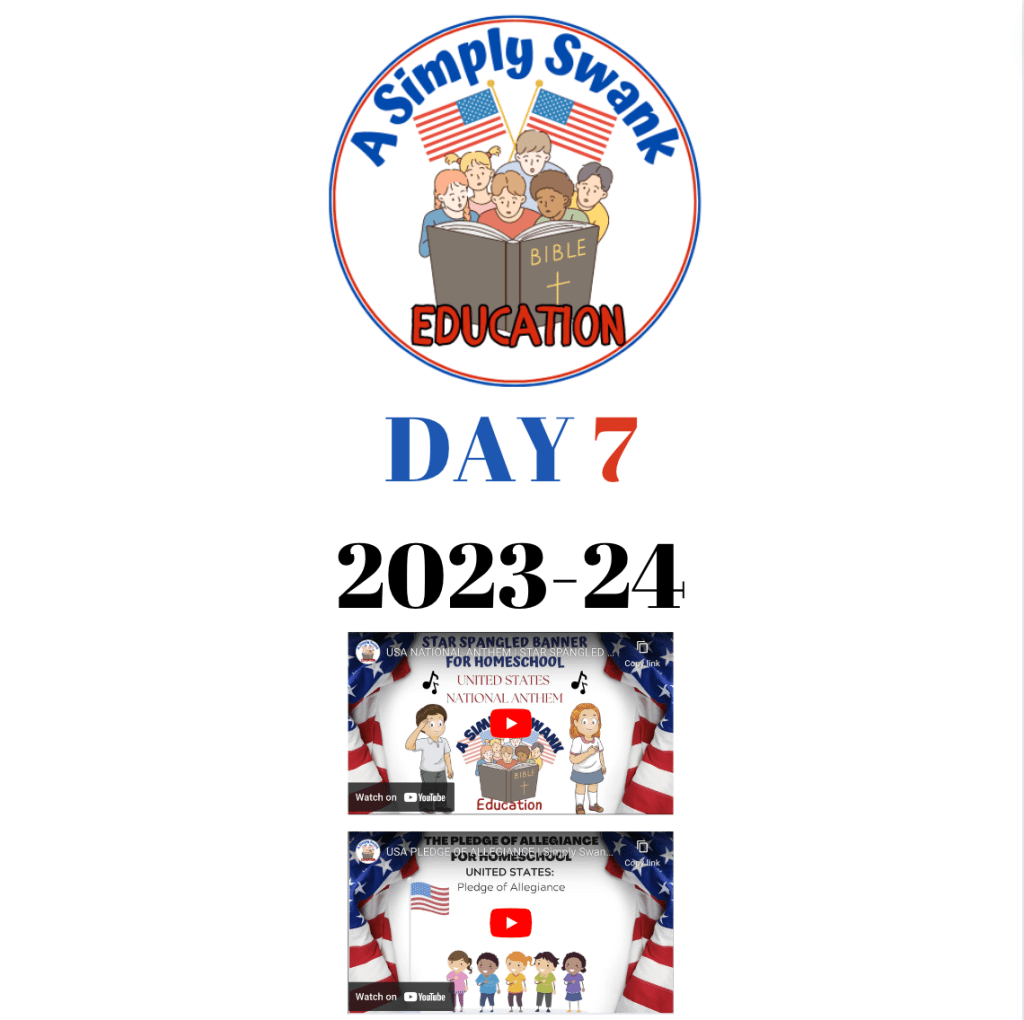 Day 7 – Grades 3 & 4 – A Simply Swank&nbsp;Education