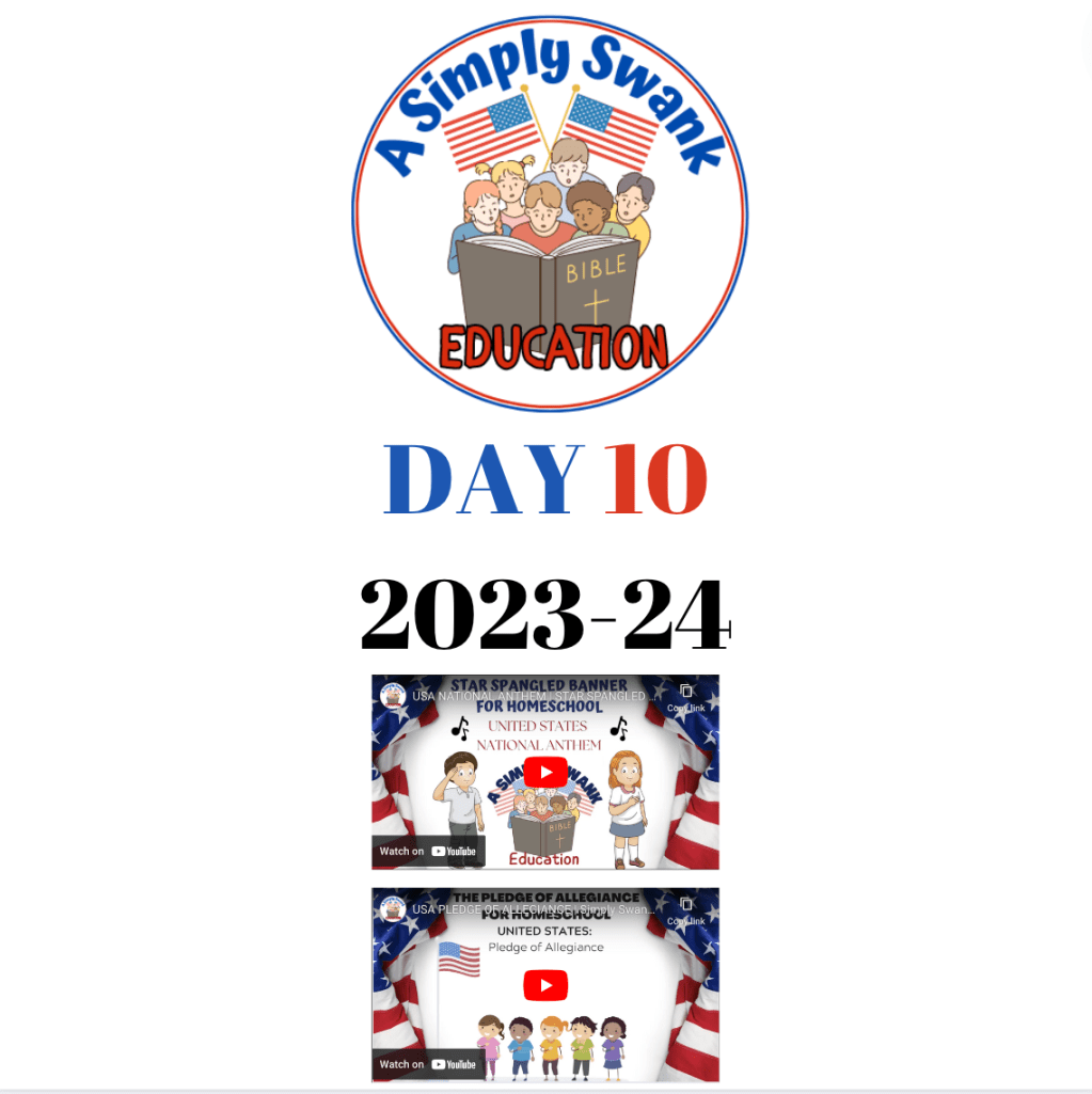 Day 10 – Grades 3 & 4 – A Simply Swank&nbsp;Education