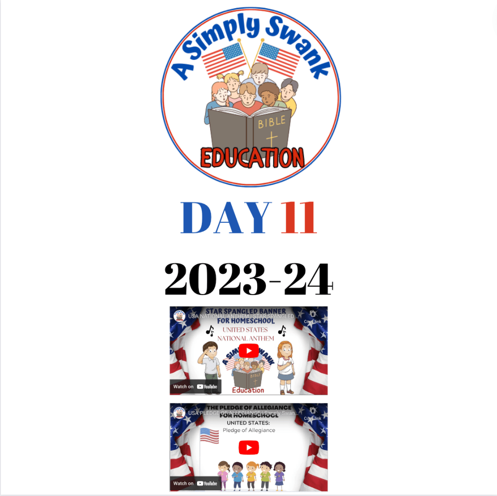 Day 11 – Grades 3 & 4 – A Simply Swank&nbsp;Education