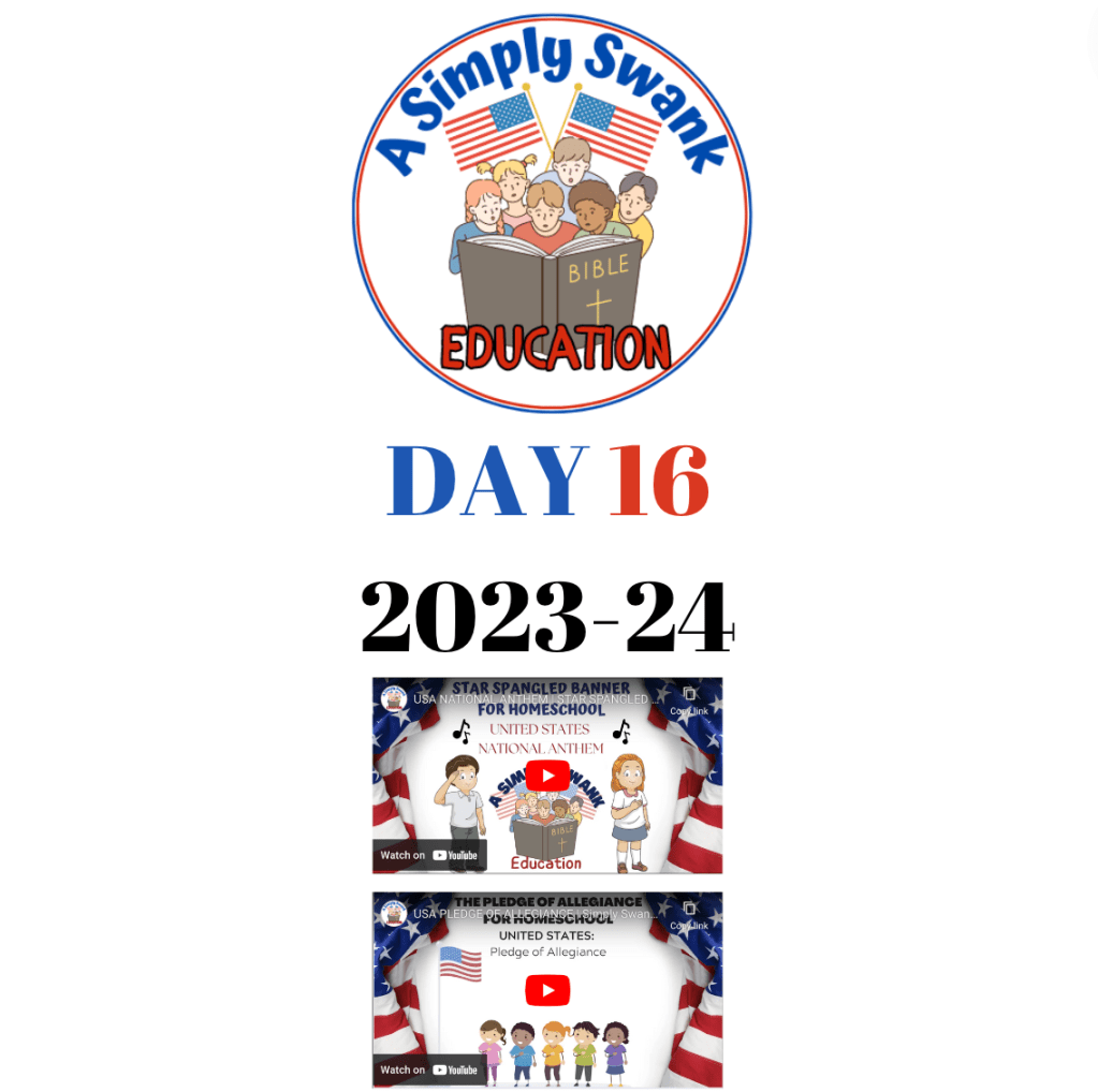 Day 16 – Grades 3 & 4 – A Simply Swank&nbsp;Education