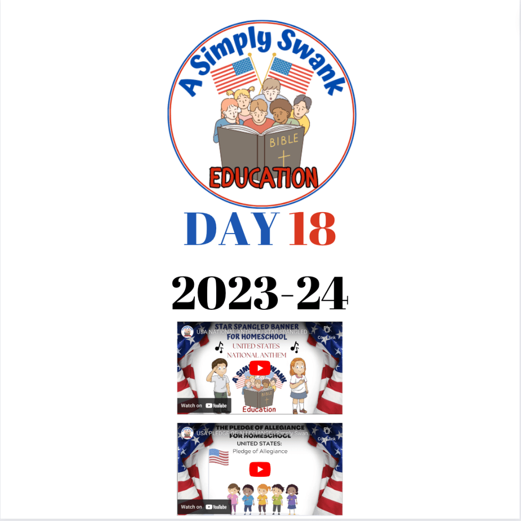 Day 18 – Grades 3 & 4 – A Simply Swank&nbsp;Education