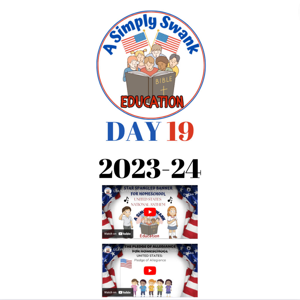 Day 19 – Grades 3 & 4 – A Simply Swank&nbsp;Education