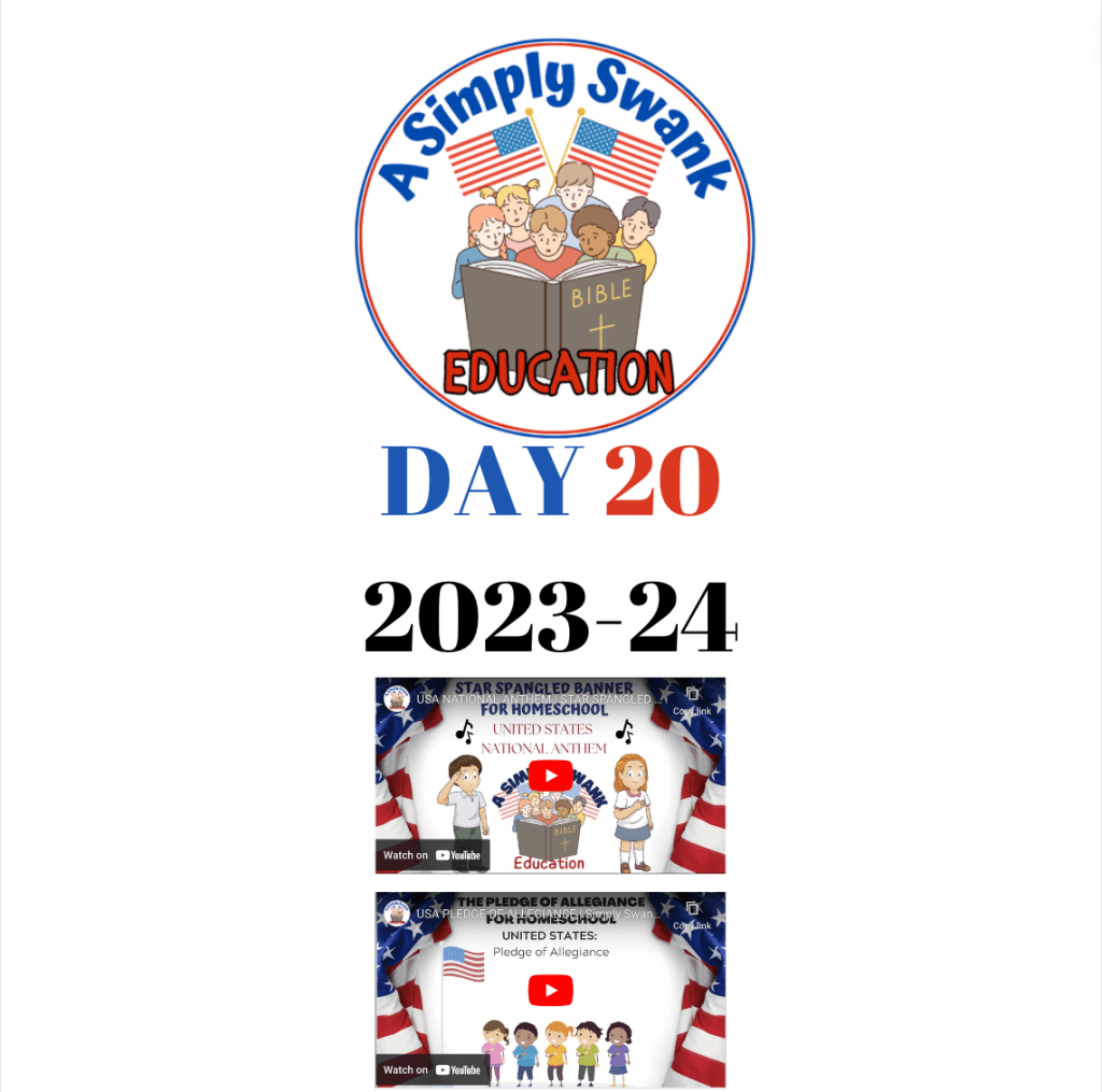 Day 20 – Grades 3 & 4 – A Simply Swank&nbsp;Education