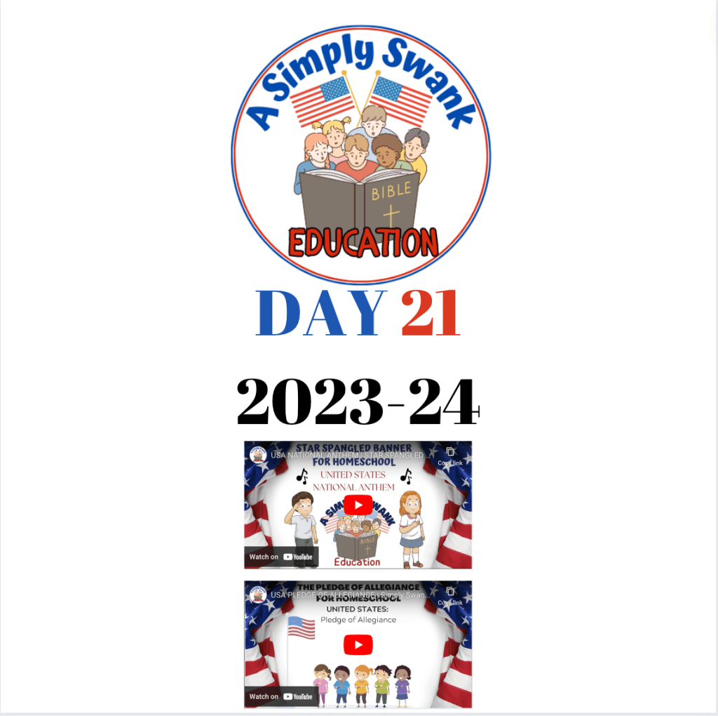 Day 21 – Grades 3 & 4 – A Simply Swank&nbsp;Education