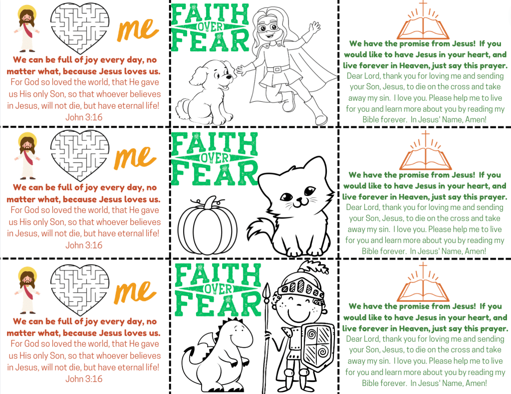 Fun Halloween School Pages – Truth and Treat&nbsp;2023