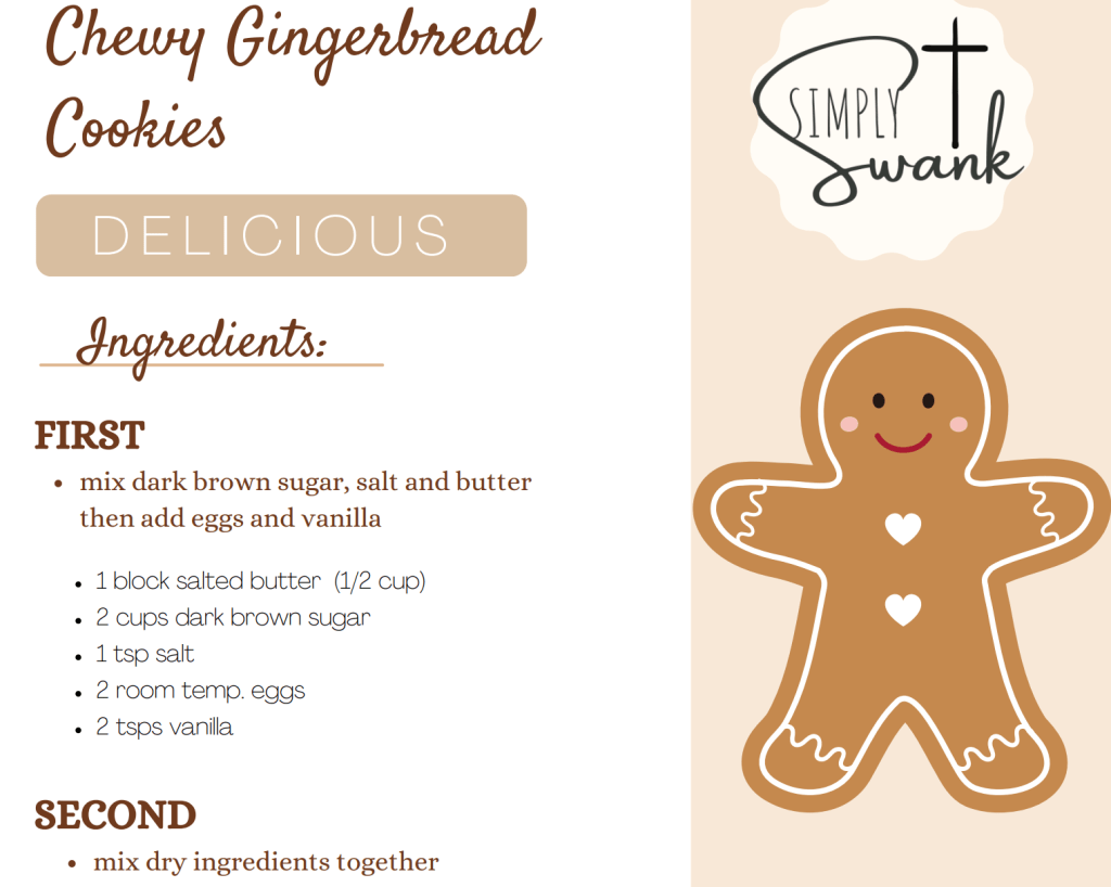 World’s Best – Chewy Gingerbread Cookies by Simply Swank&nbsp;Recipes