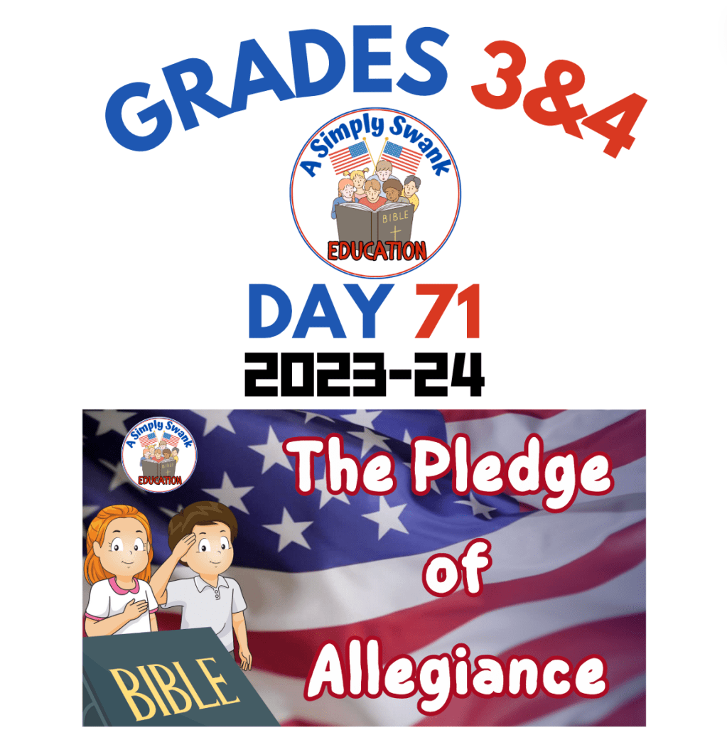 Day 71 – Grades 3 & 4 – A Simply Swank Education – BRAND NEW MORNING PRAYER – World War 1, Spelling&nbsp;Test
