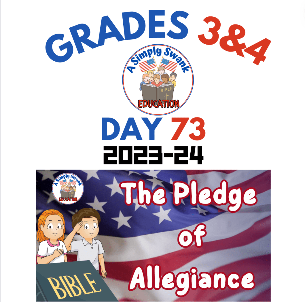 Day 73 – Grades 3 & 4 – A Simply Swank Education – BRAND NEW MORNING PRAYER – Creation&nbsp;Science