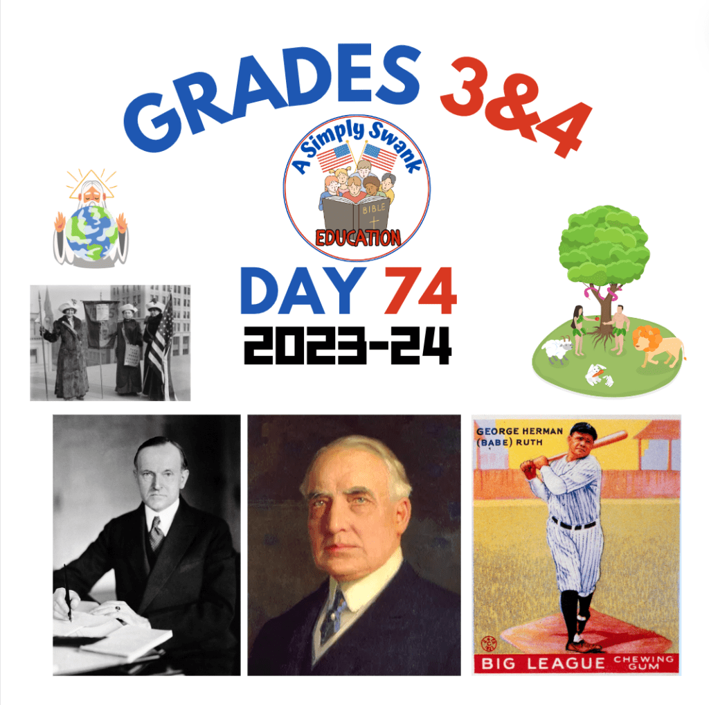 Day 73 – Grades 3 & 4 – A Simply Swank&nbsp;Education