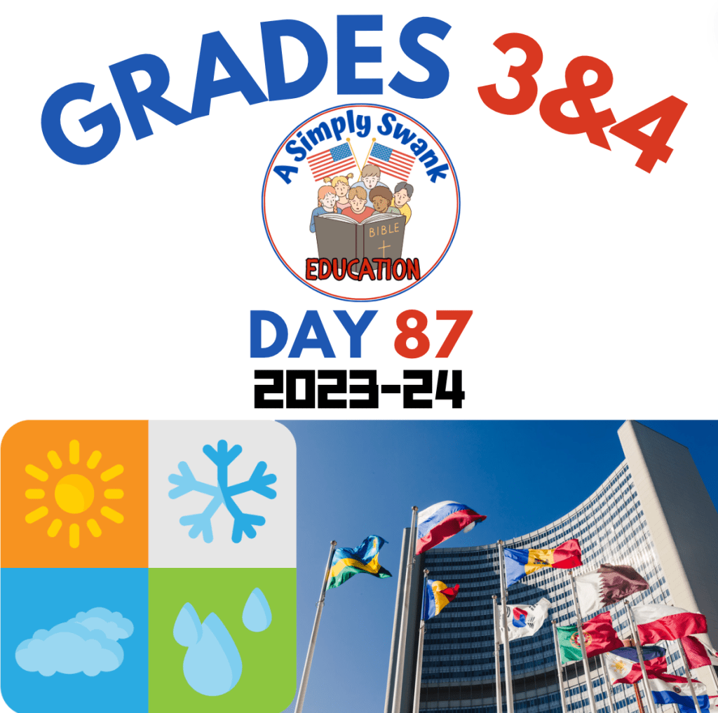 Day 87 – Grades 3 & 4 – A Simply Swank&nbsp;Education