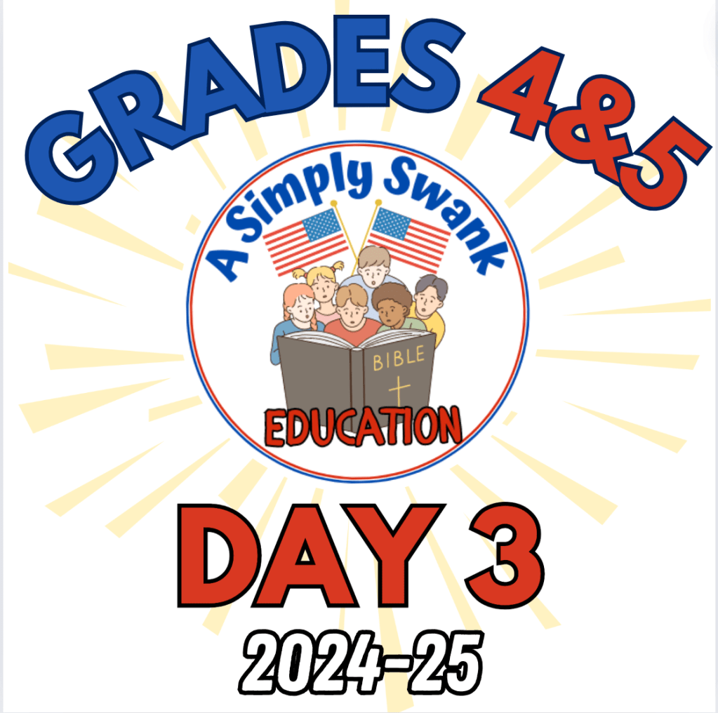 Simply Swank Education – Grade 4&5 – Day 3 –&nbsp;2024/2025