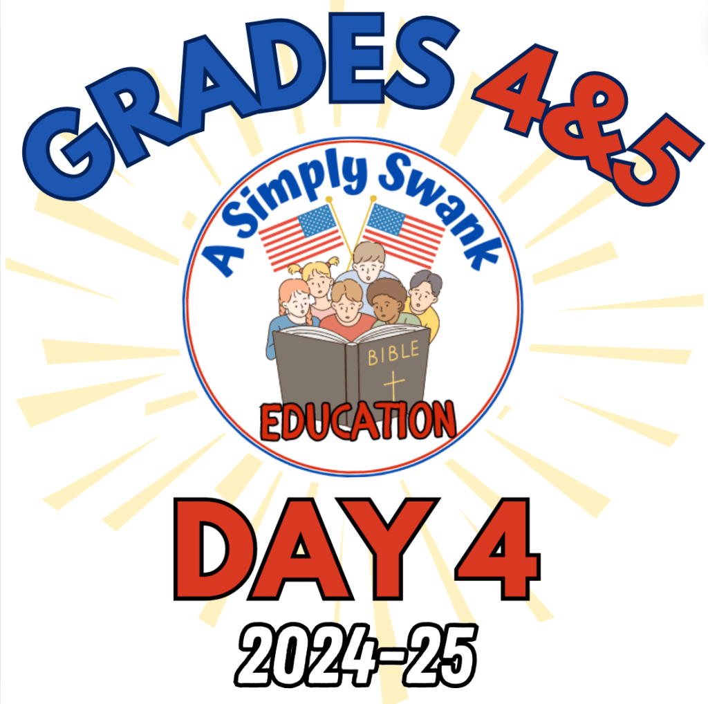 Simply Swank Education – Grade 4&5 – Day 4 –&nbsp;2024/2025