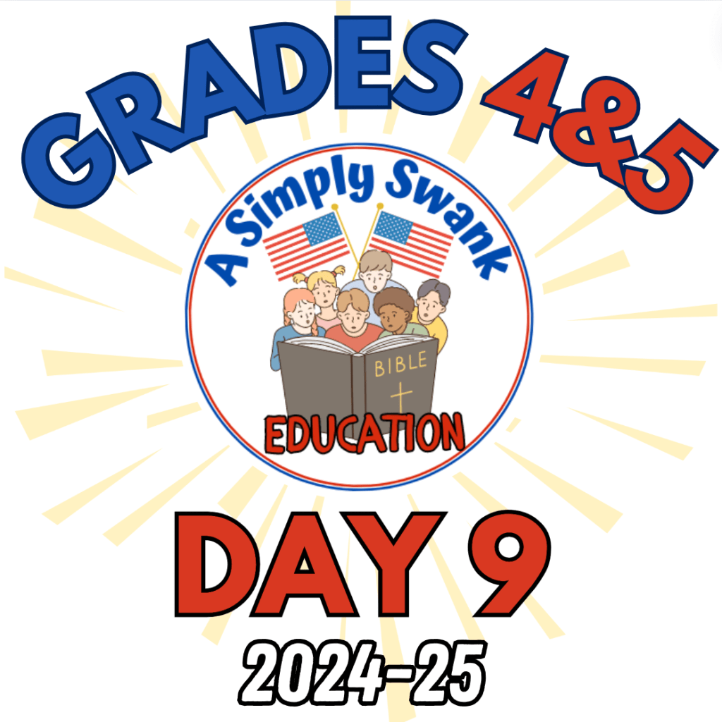 Simply Swank Education – Grade 4&5 – Day 9 –&nbsp;2024/2025
