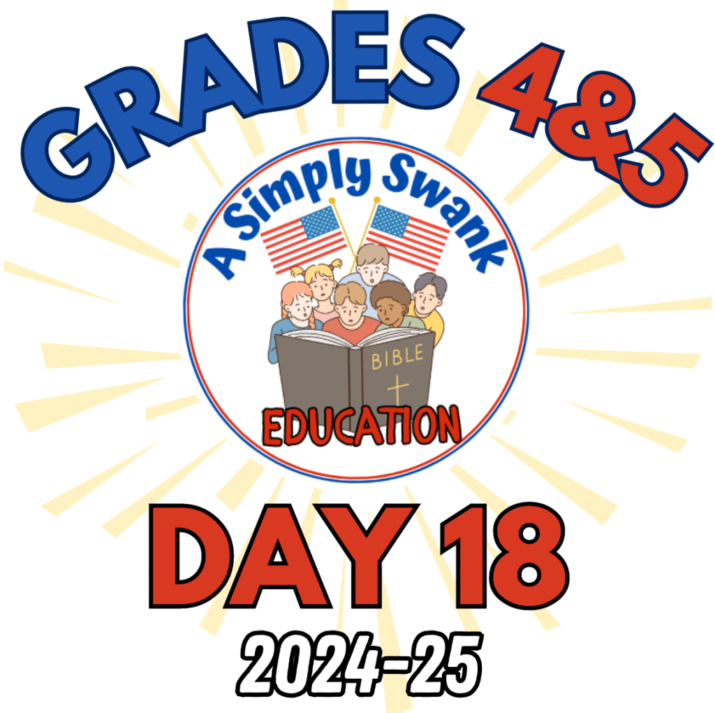 Simply Swank Education – Grade 4&5 – Day 18 –&nbsp;2024/2025