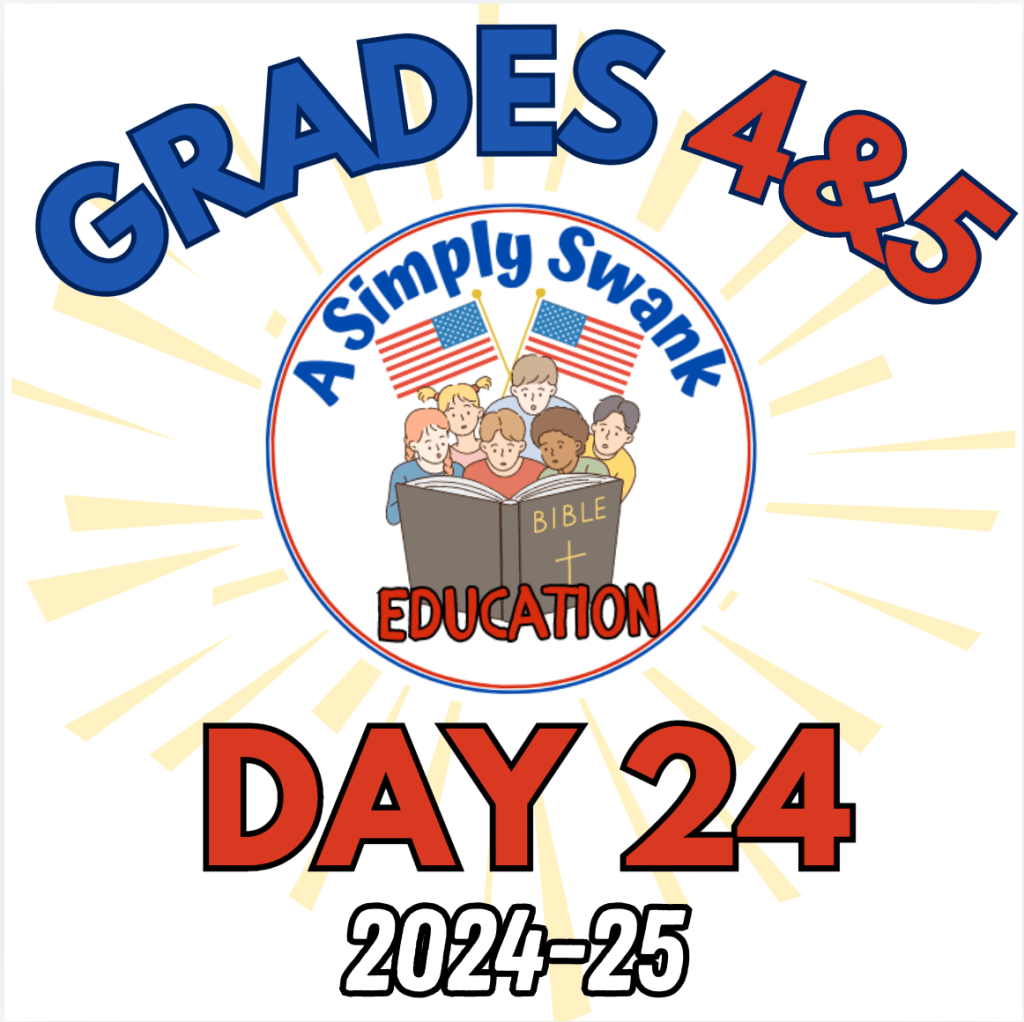 Simply Swank Education – Grade 4&5 – Day 24 –&nbsp;2024/2025
