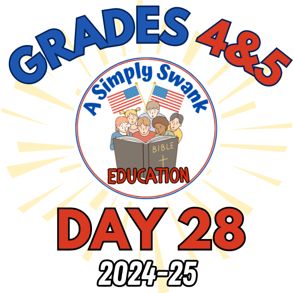 Simply Swank Education – Grade 4&5 – Day 28 –&nbsp;2024/2025