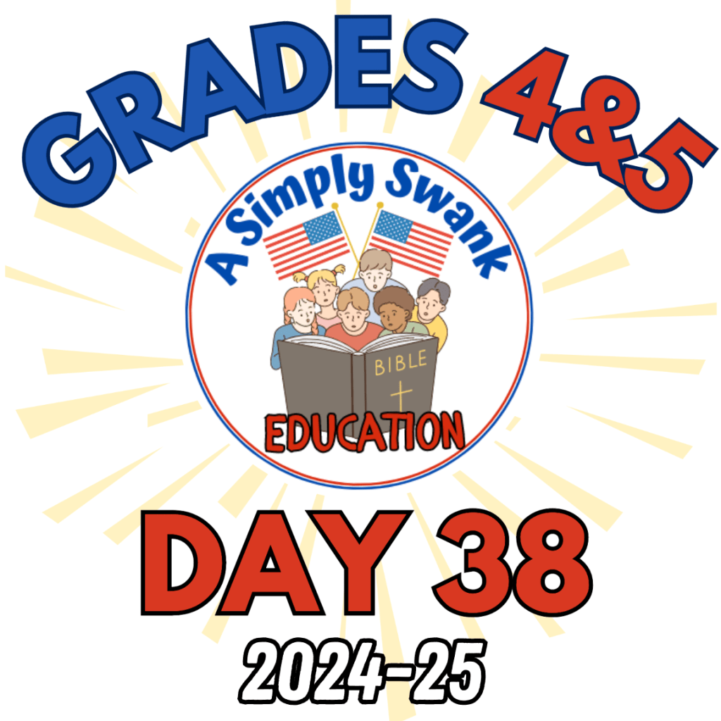 Simply Swank Education – Grade 4&5 – Day 38 – 2024/2025 