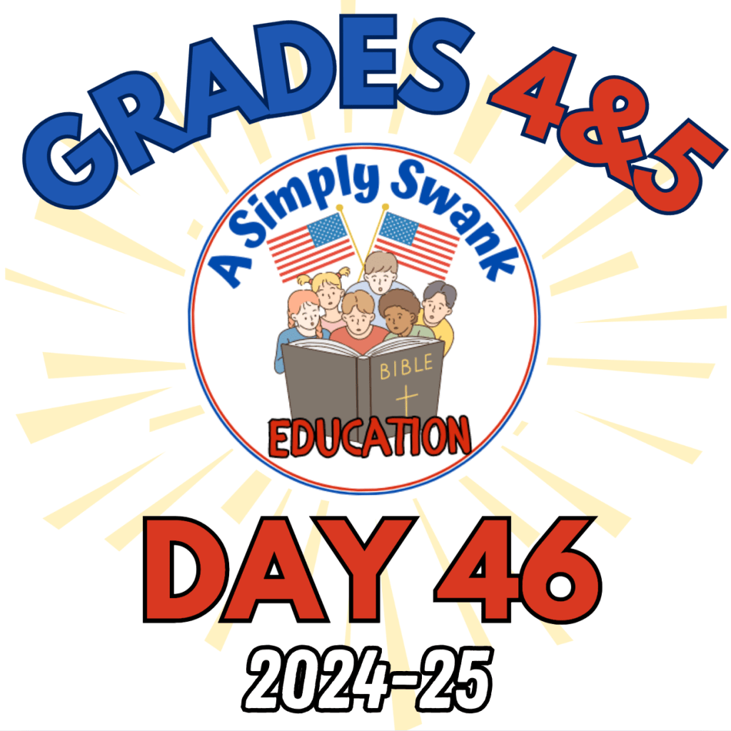 Simply Swank Education – Grade 4&5 – Day 46 –&nbsp;2024/2025