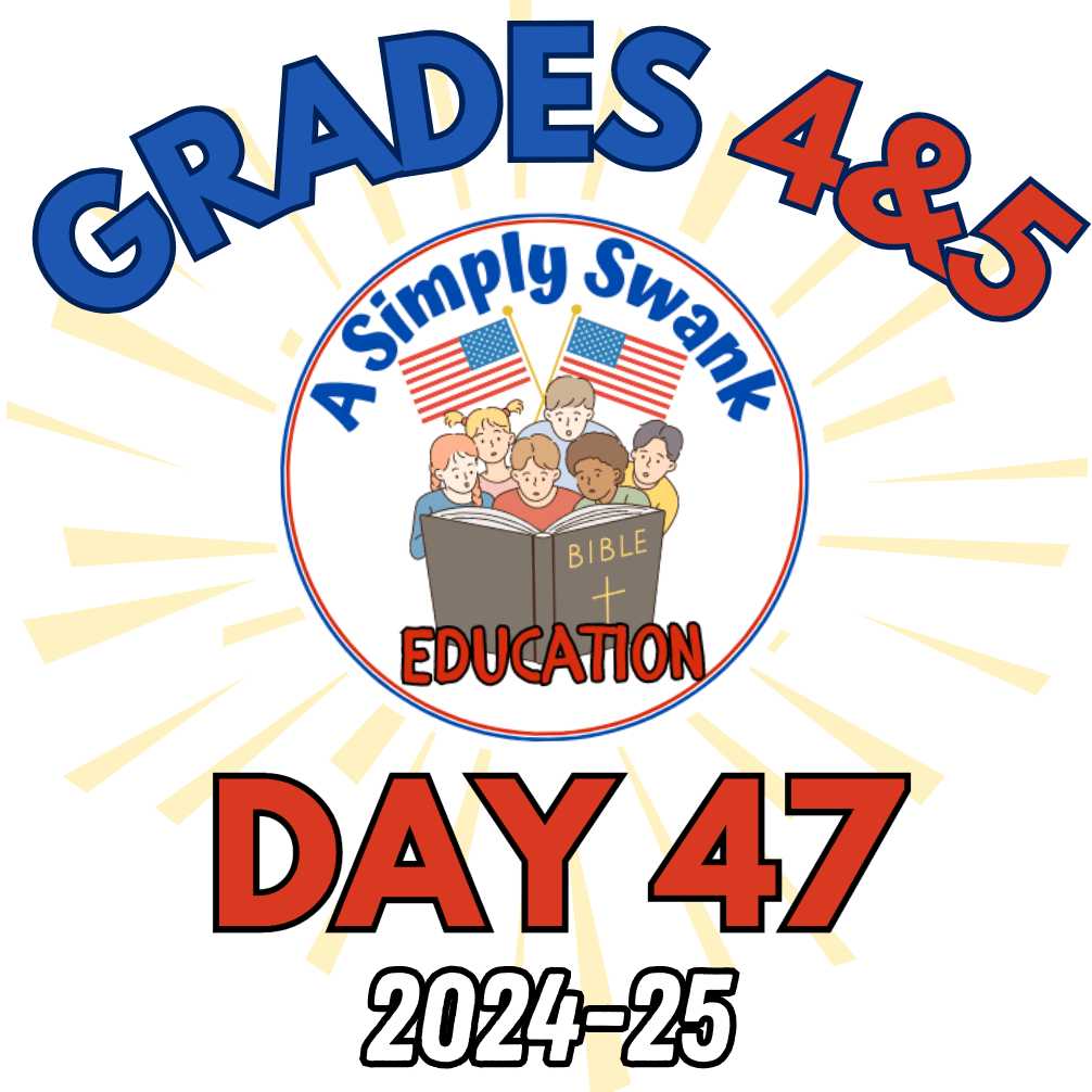 Simply Swank Education – Grade 4&5 – Day 47 –&nbsp;2024/2025