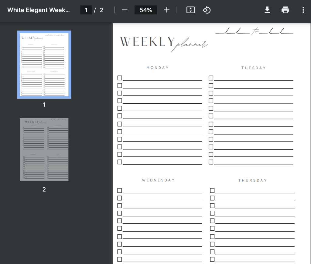 2025 CALENDAR PLANNER PDF –&nbsp;FREE