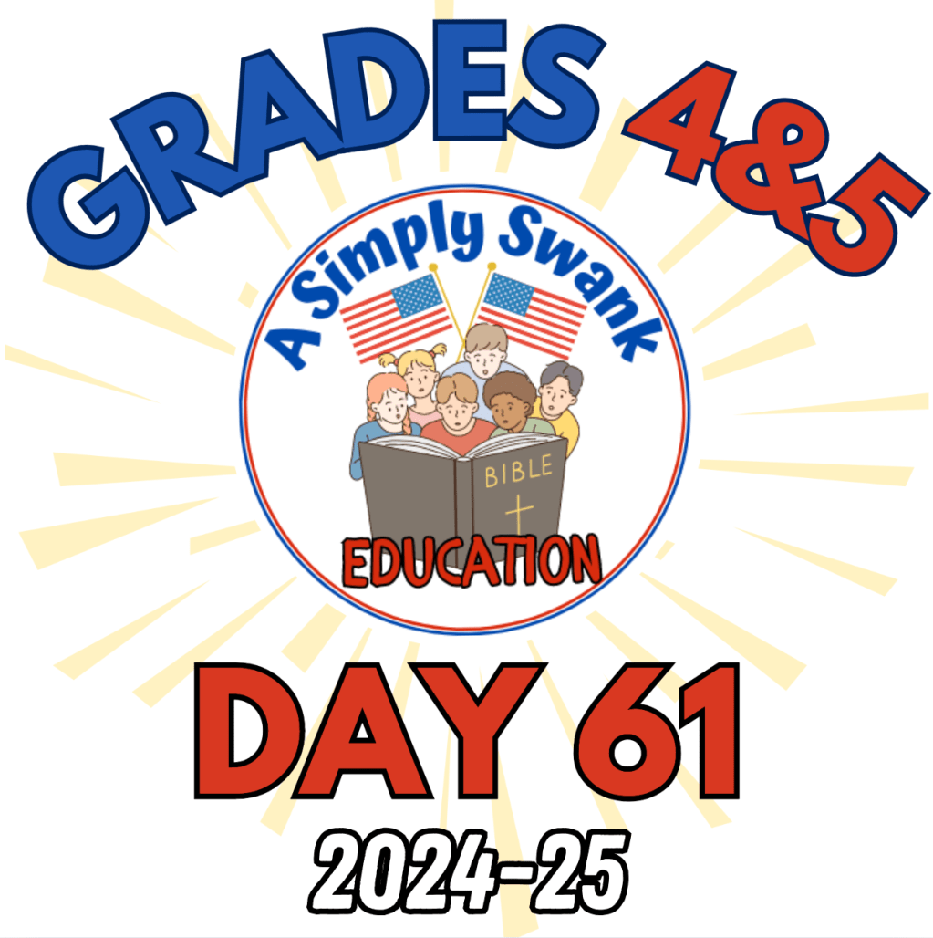 Simply Swank Education – Grade 4&5 – Day 61 –&nbsp;2024/2025