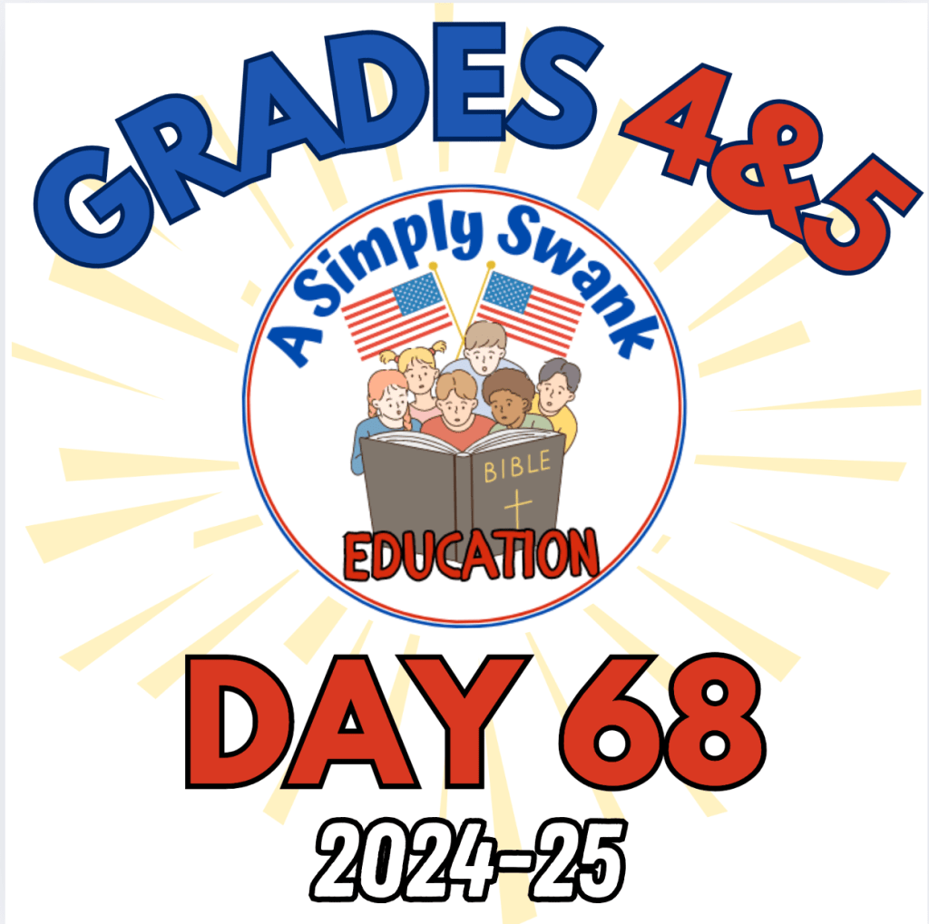 Simply Swank Education – Grade 4&5 – Day 68 –&nbsp;2024/2025