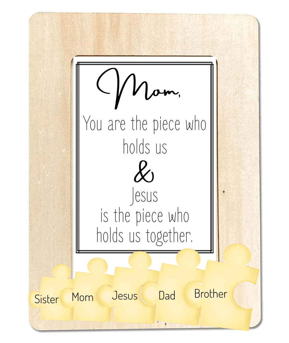 Mother’s Day Craft – PDF Worksheet – CUSTOM&nbsp;FRAME