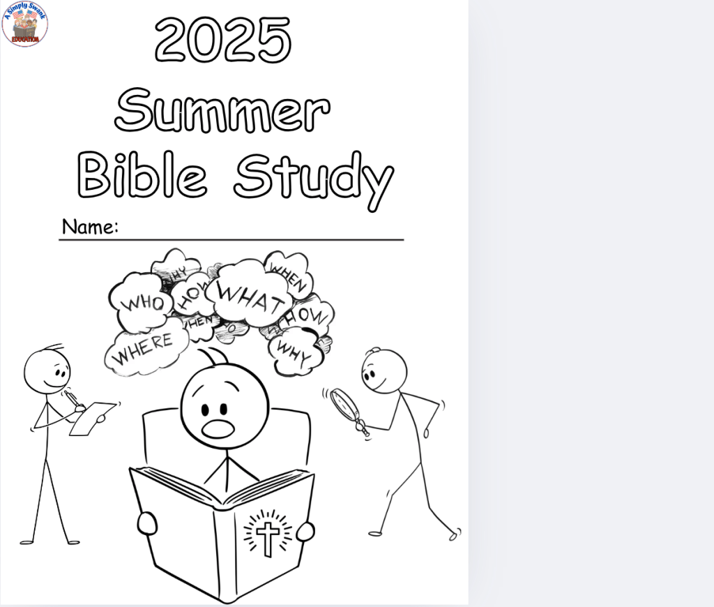 The Book of John Workbook – 6th Grade – A Simply Swank&nbsp;Education