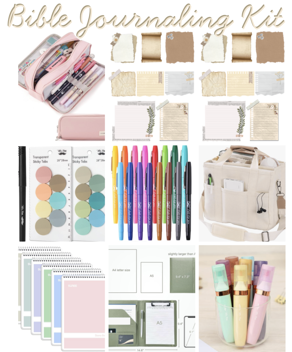 Things I Bought Today for My New Bible Notebook&nbsp;Portfolio