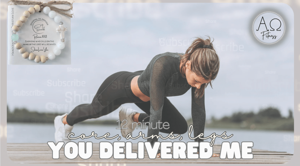 12 MINUTE, AOF | 30 SECOND INTERVALS, Psalm 18 – You Delivered Me! #hiit – music by Katie&nbsp;Swank