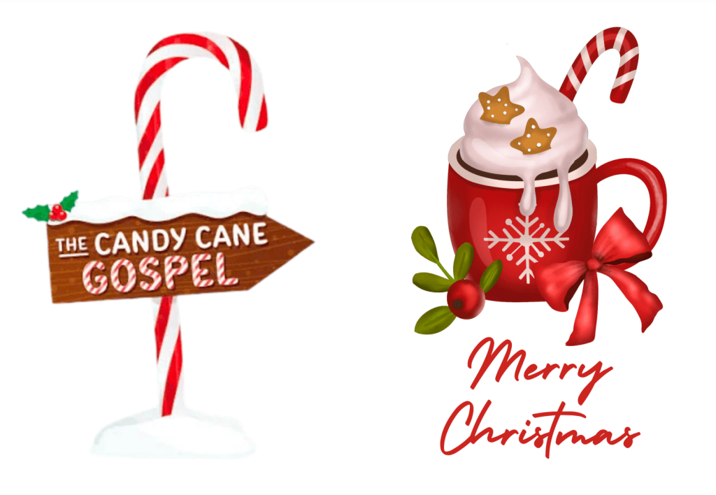 The Candy Cane Gospel Christmas&nbsp;Card