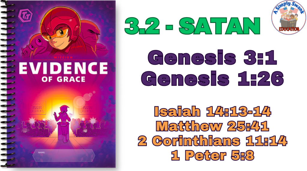 3.2 Satan – #T&T – #Memory Verses #AWANA, #EVIDENCE OF #GRACE #Truth &&nbsp;#training