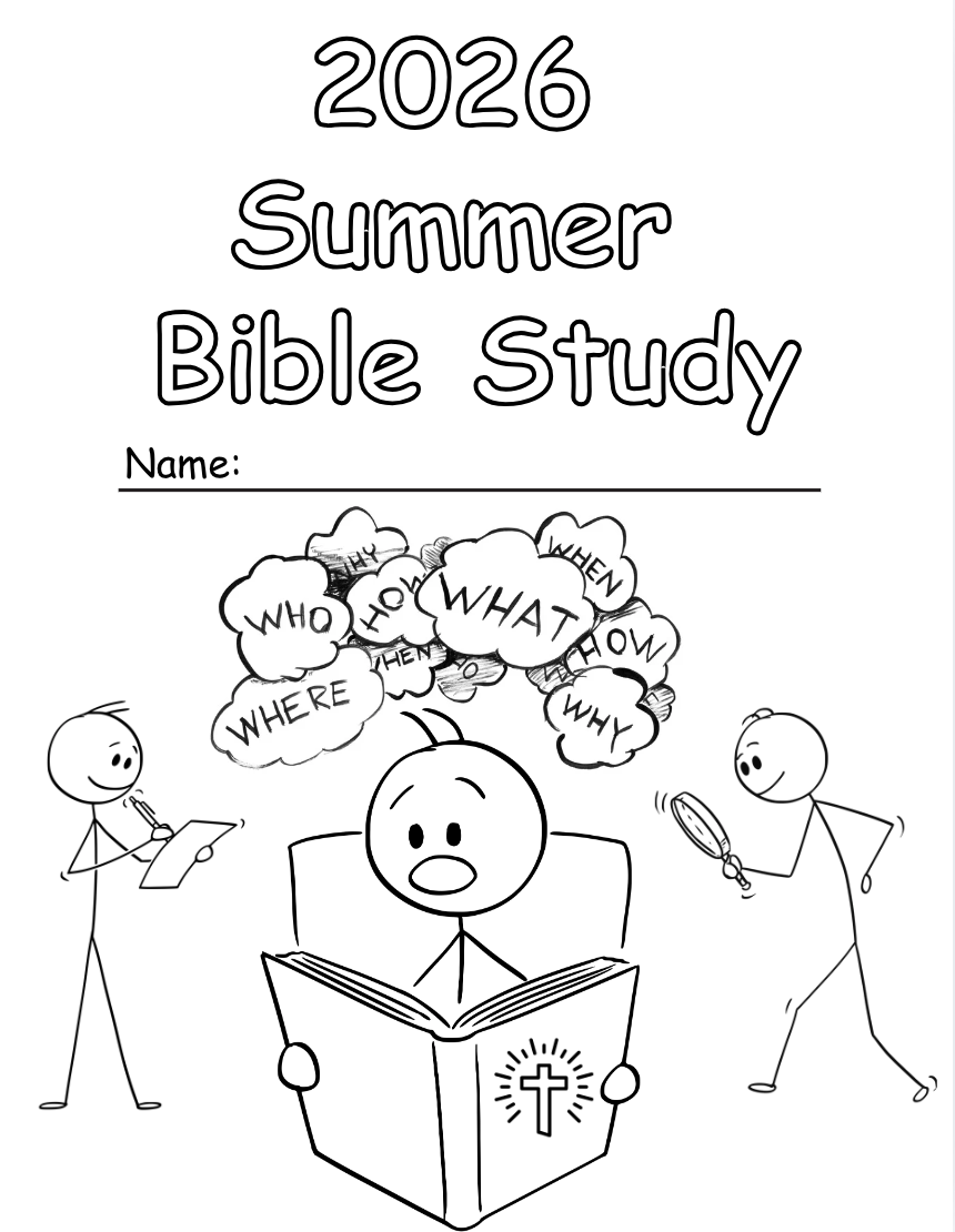 Summer Bible Study 2026 – John 5 – 7th&nbsp;Grade