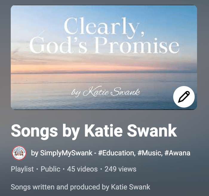 WORSHIP SONGS: by Katie&nbsp;Swank