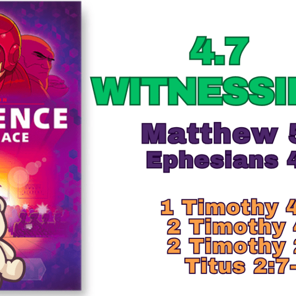 4.7 #witnessing #Truth & #training #awana #evidence of&nbsp;#grace