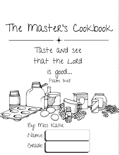 The Master’s Cookbook – by Katie Swank – Private Baking Classes – for Adults and&nbsp;Children