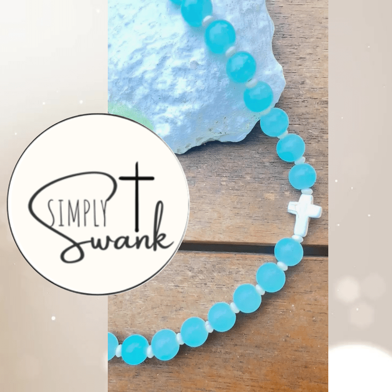 Simply SeaGlass Aqua Necklace –&nbsp;16″