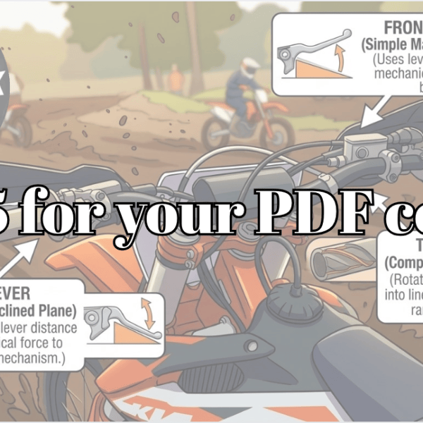 Engineering Workbook for Middle School: Dirt Bike Dynamics – Mastering&nbsp;Mechanics